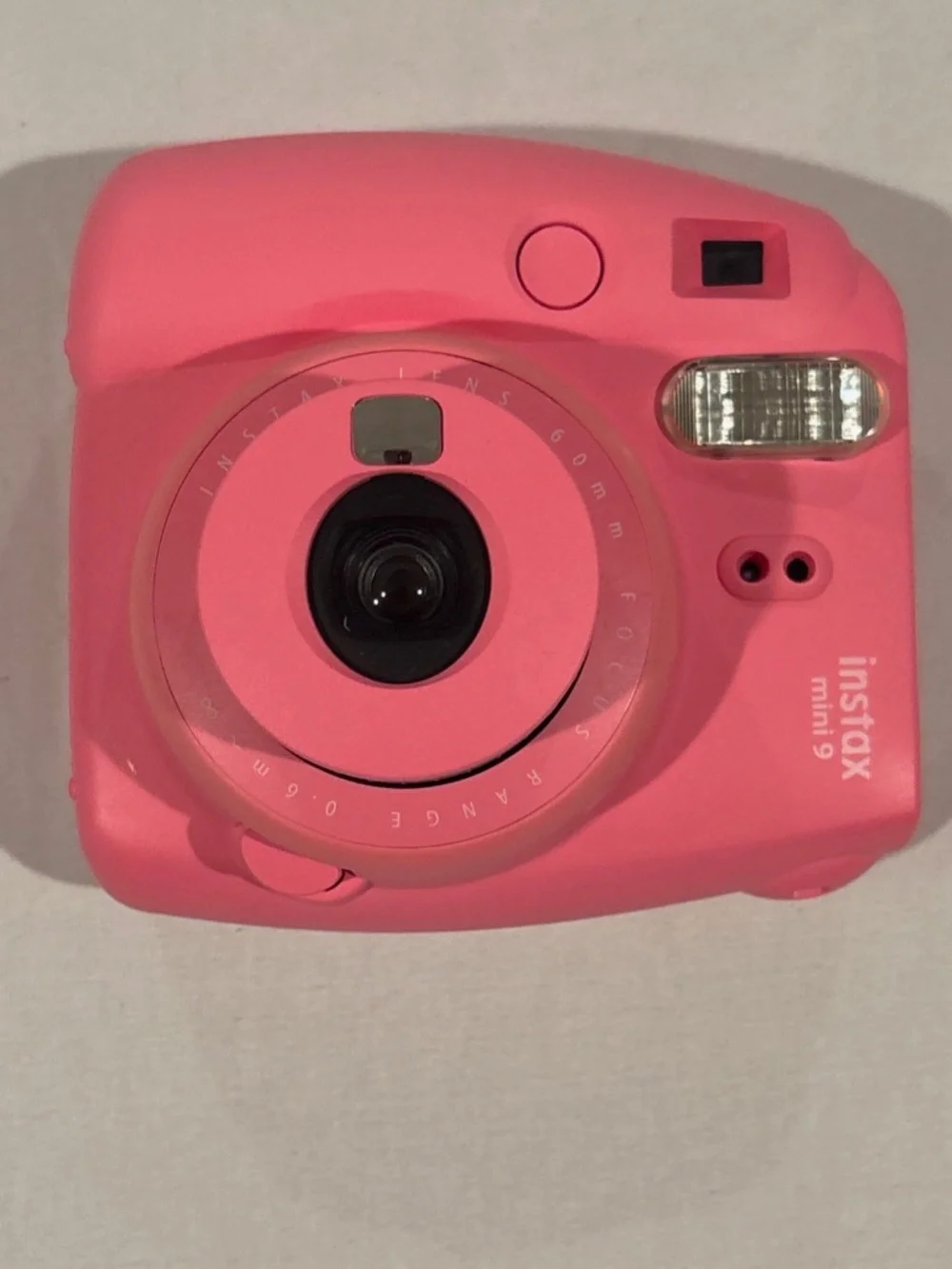 Fujifilm Instax Mini 9 Instant Film Camera Flamingo Pink Brand New Opened Works